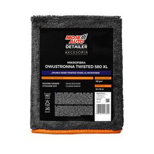 Krpa Microfiber Detailer - Dvostrana Uvrnuti Ručnik XL 580g/m² 60x90cm Amtra