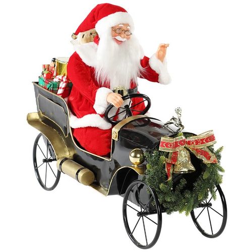 Christmas - Deda Mraz CAR 80cm TM-89034 023388 slika 1