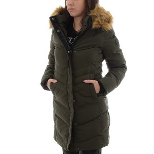 Eastbound Jakna Wms Long Jacket With Fur Za Žene