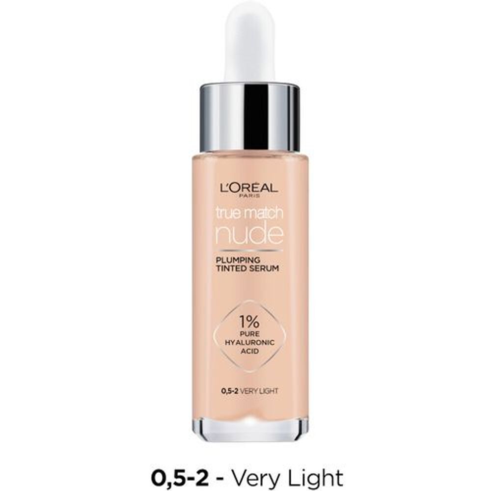 L'Oréal Paris True Match Nude Tonirani serum 0.5-2 Very Light 30ml slika 1