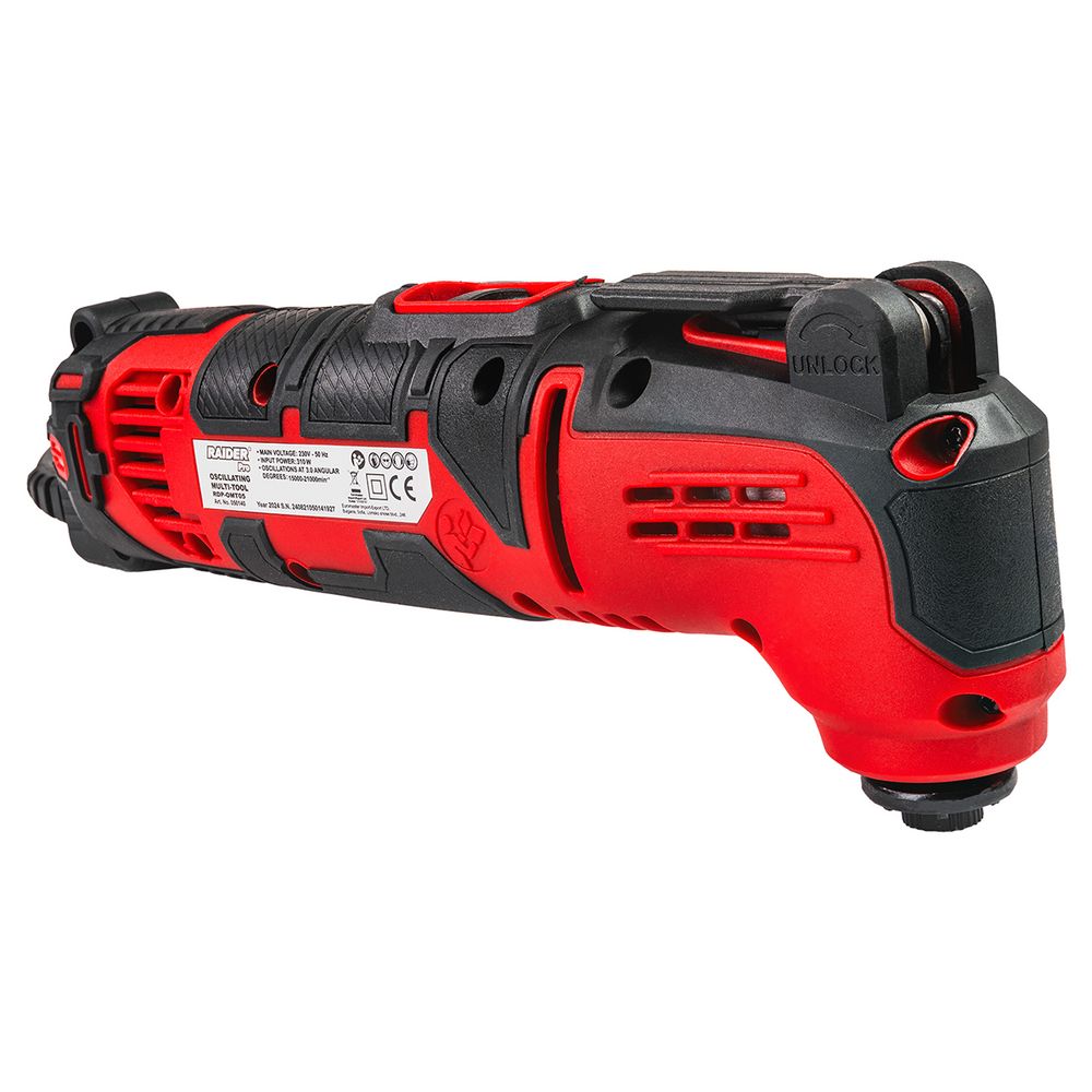 Oscilirajući multifunkcionalni alat 310W promjenjiva brzina 3° Quick RDP-OMT05 slika 3