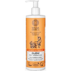 WILDA SIBERICA GLOW - šampon za dlaku bez sjaja kojoj nedostaje volumena, za pse i mačke, 400 ml