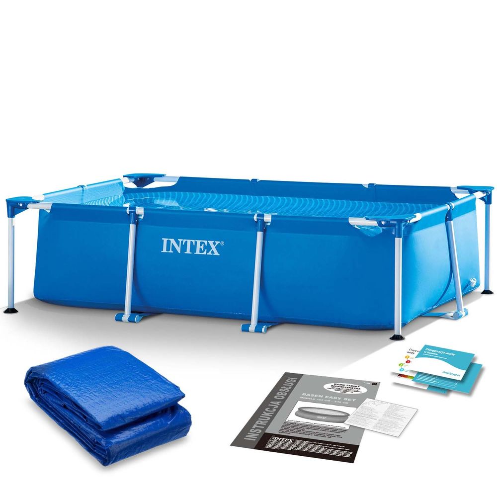 Intex okvirni vrtni bazen 220 × 150 × 60 cm slika 1