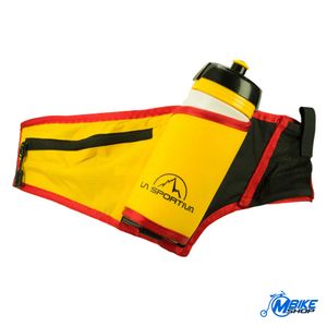 La Sportiva Pojas za flašicu za vodu Trail, Black/Yellow