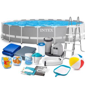 Montažni vrtni bazen 610x132 cm 18u1 intex 26756