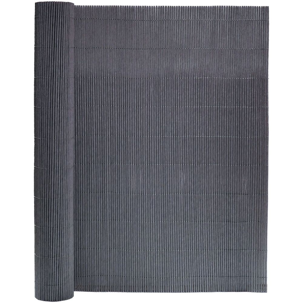 Ojačana PP+PE prostirka za ogradu 150 x 500 cm siva slika 1