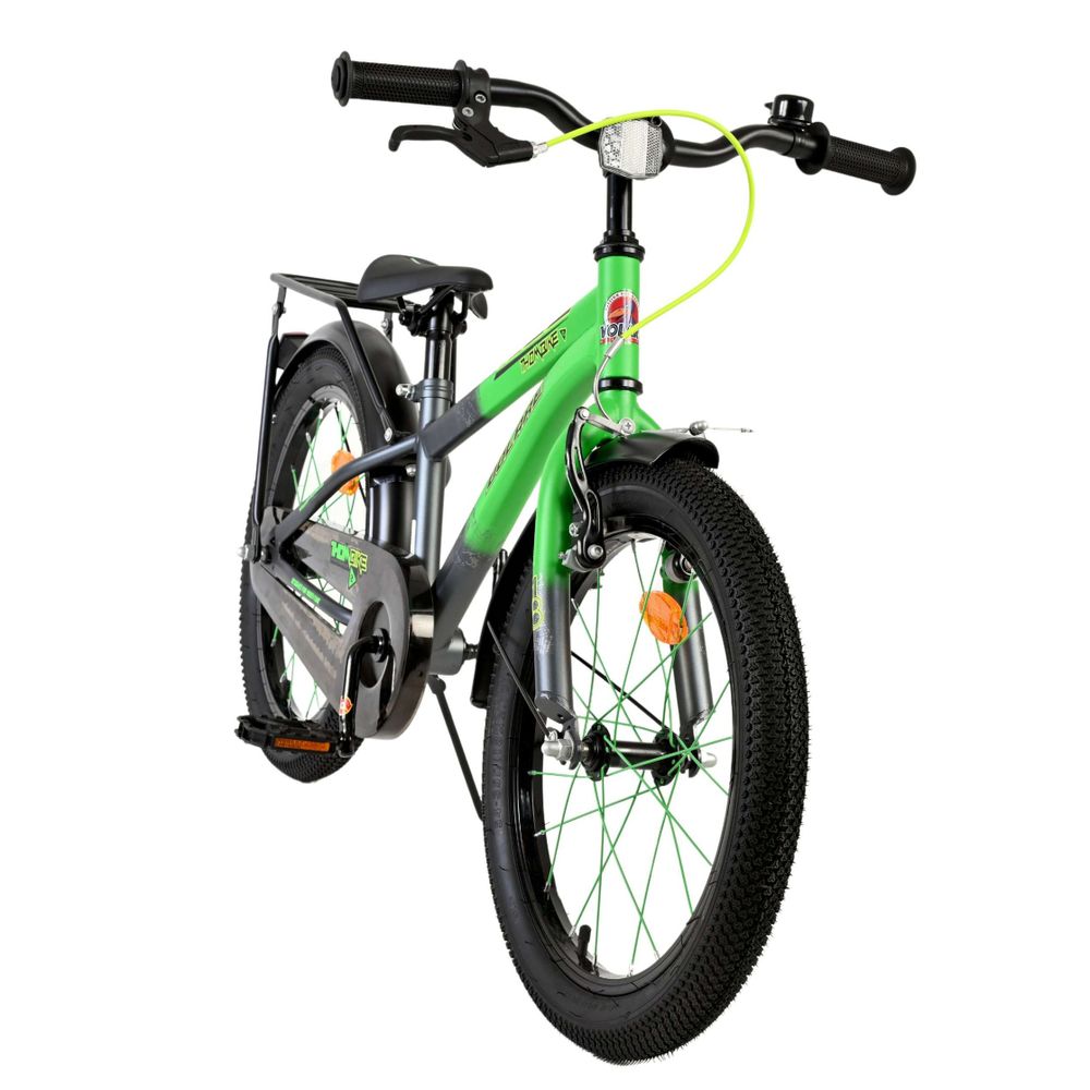 Volare dječji bicikl Thombike 18″ zeleno-sive boje slika 5