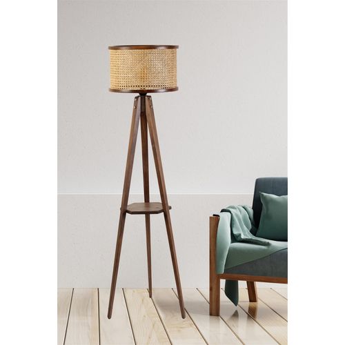 Gizem 8746-6 Rattan
Walnut Floor Lamp slika 2