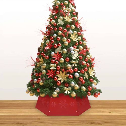 Podloga za božićno drvce crvena Ø 68 x 25 cm slika 10