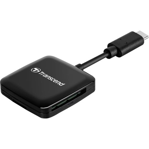Transcend TS-RDC3 SD/microSD Card Reader, USB 3.2 Gen 1, Black, Type C slika 4