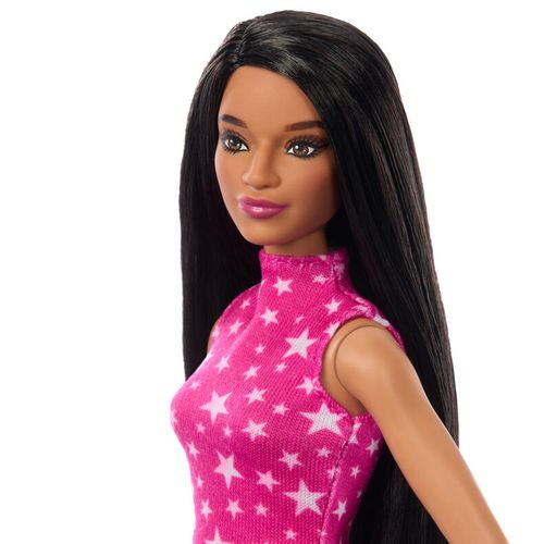 Barbie Fashionista Pink Rock Dress doll slika 4