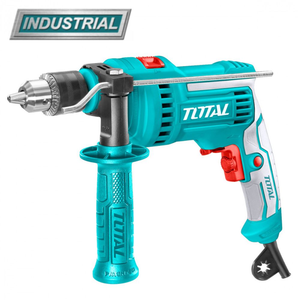 TOTAL Električna udarna bušilica 810W, 2800rpm, 13mm, 44800 bpm - INDUSTRIAL (TG1081316) slika 1