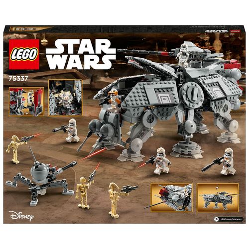 Playset Lego Star Wars 75337 AT-TE Walker 1082 Dijelovi slika 7