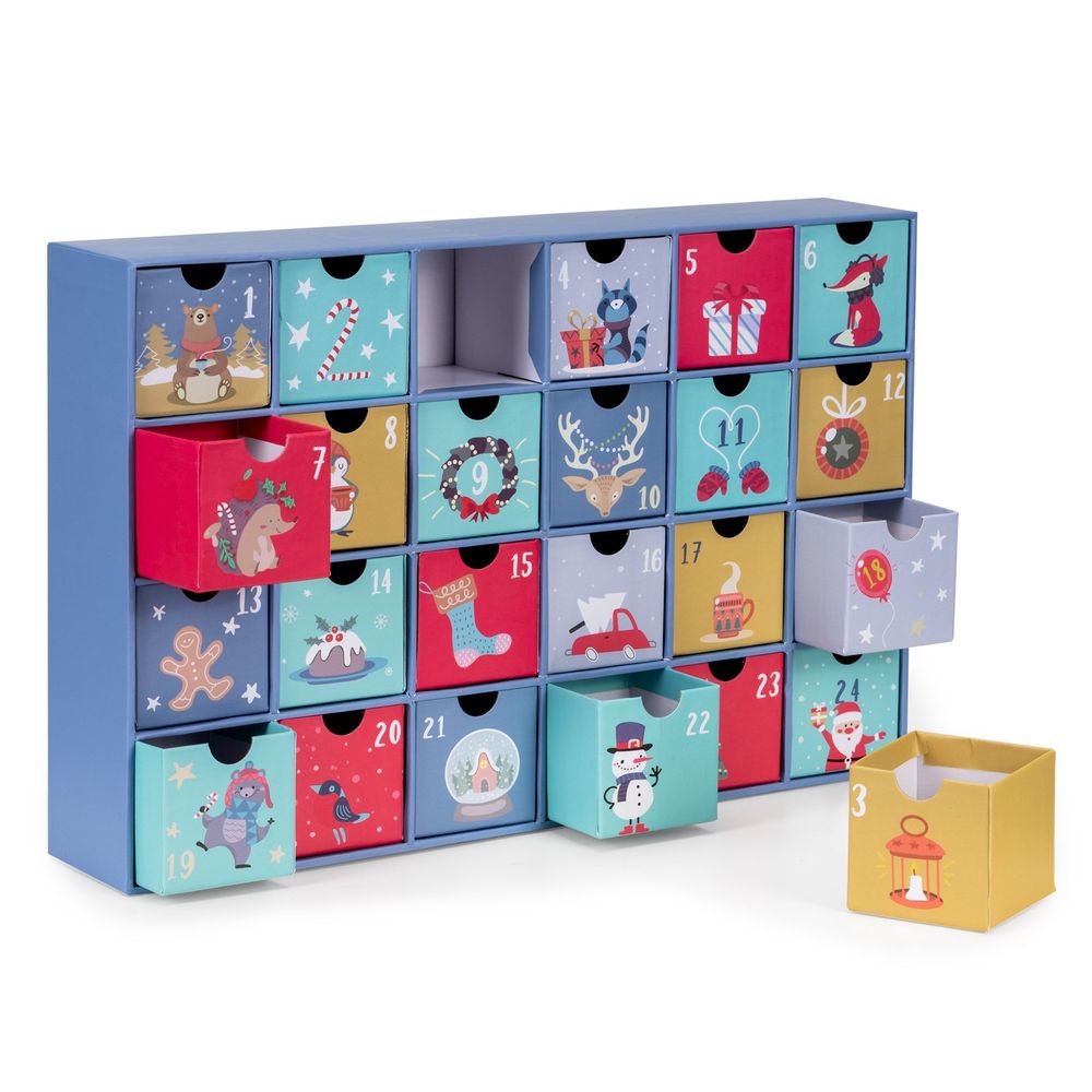Ca1507 adventski kalendar 39 x 7 x 25 cm slika 9