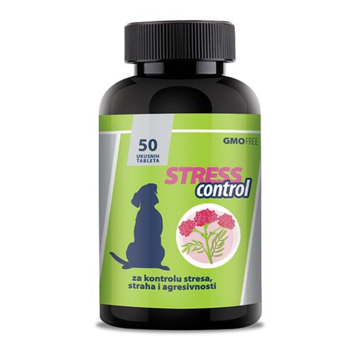 StressControl suplement za kontrolu stresa, straha i agresivnosti kod pasa 50 tableta slika 1