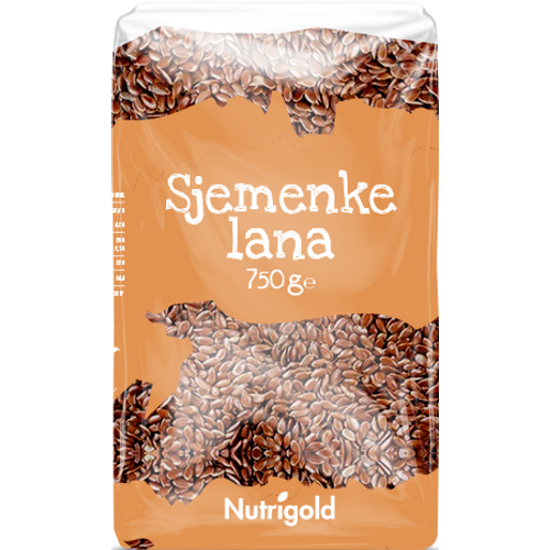 Nutrigold Sjemenke lana 750g  slika 1