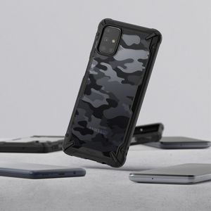 Ringke Fusion X Design izdržljiva futrola za Samsung Galaxy M31s Camo crna