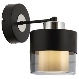 AP-4288-1BSY Black
Silver Wall Lamp