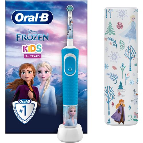 Oral-B električna četkica D100 kids Frozen 2 + putna torbica - EOL slika 1