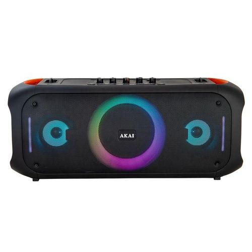 AKAI zvučnik 80W, FM, BT, USB, microSD, daljinski, baterija, crni ABTS-150 slika 2