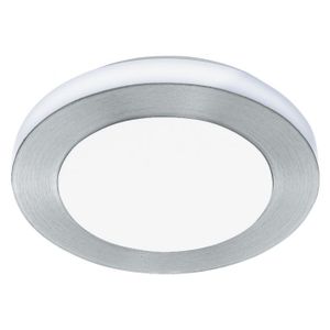 Eglo Carpi plafonjera/1, Led, 11w, 950lm, ip44, prečnik 300, alu/bela 