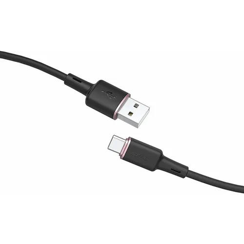 ACEFAST kabel USB A na Type C 3A C2-04 silikonski 120 cm crni slika 4