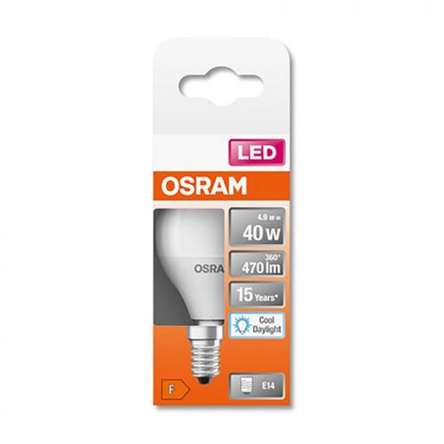 OSRAM LED sijalica E14 4.9W (40W) 6500K 470lm slika 4