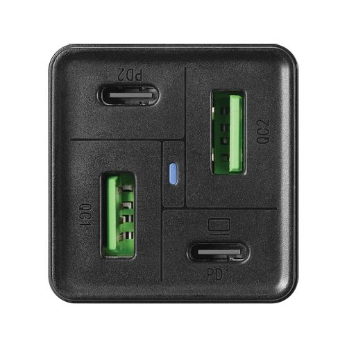 Sandberg 4u1 punjač, 2x USB-C i 2x USB 65W slika 5