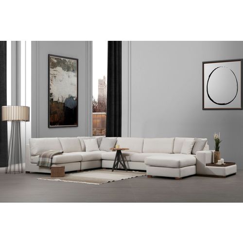 Atelier Del Sofa Loop 9 BeÅ¾ Ugaona Sofa slika 2