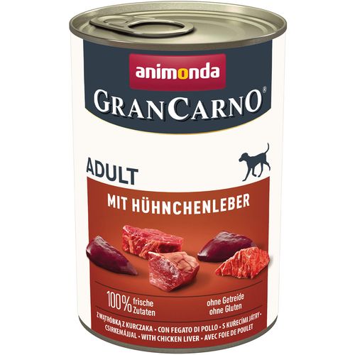 A GRAN CARNO PAS ADULT PILEĆA JETRA 400g slika 1