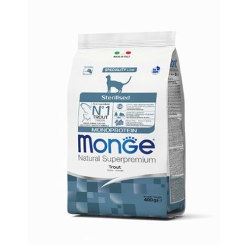 Monge Cat Sterilised Monoprotein Pastrmka 1.5 kg slika 1