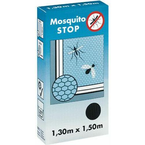 Tesa komarnik za prozore , crna, 1,3m x 1,5m, Mosquito slika 1