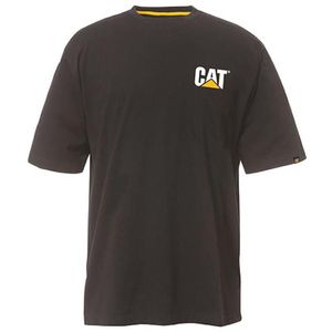 Muška majica sa kratkim rukavima crna 2XL CAT W05324