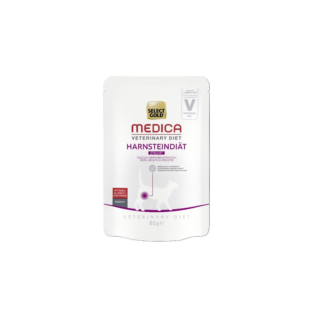 Select Gold Cat Medica Struvit govedina 85 g, vrećica slika 1