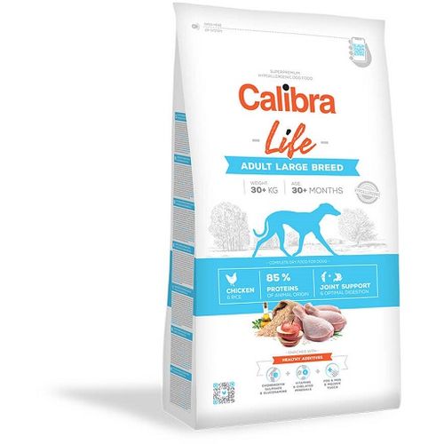 Calibra Dog Life Adult Large Breed Piletina, hrana za pse 12kg slika 1