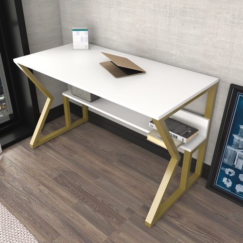 Wake - Gold, White White
Gold Study Desk slika 2