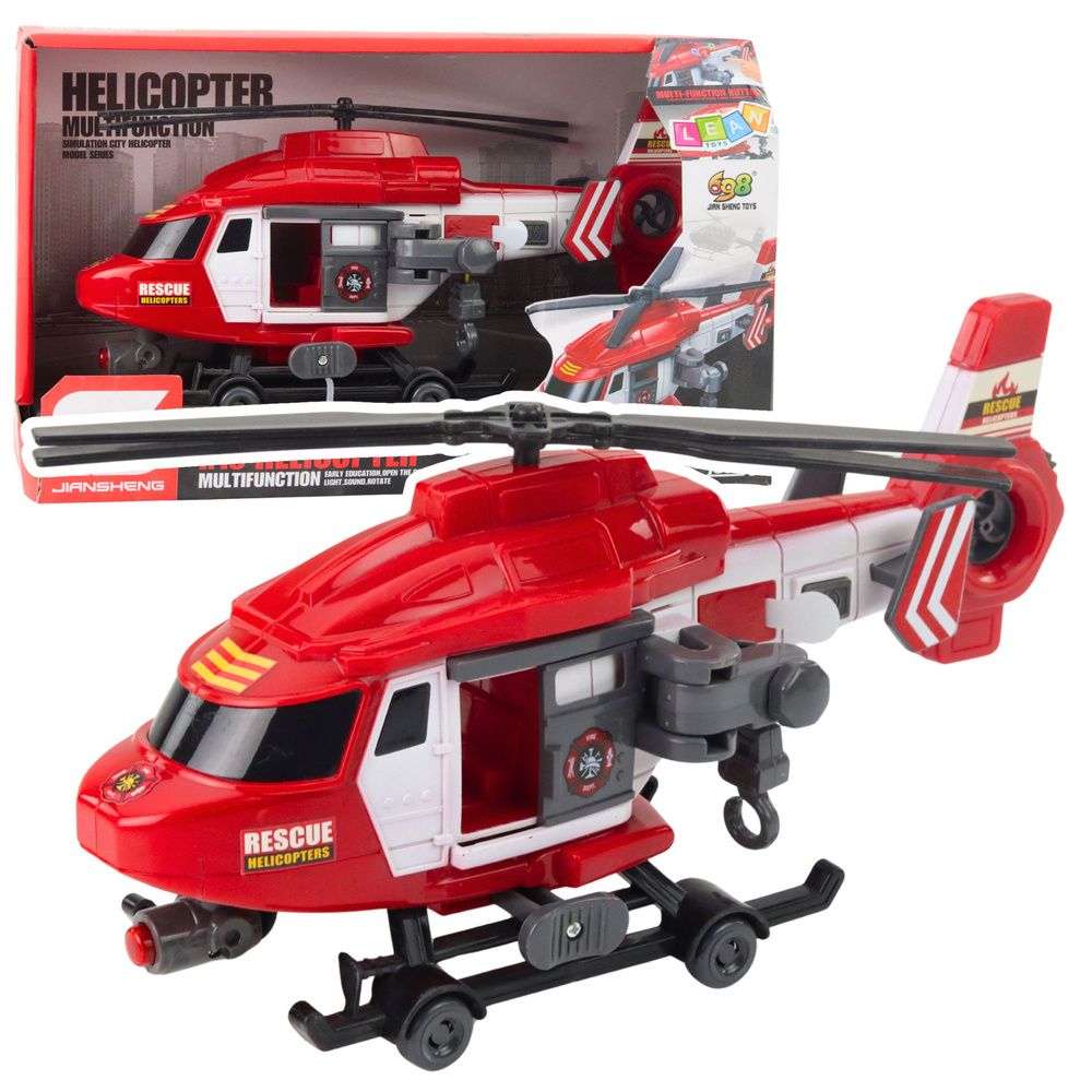 Spasilačka kuka za helikopter svjetli, zvuči crveno 1:16 slika 1