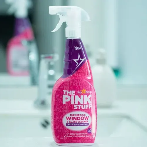 The Pink Stuff čudesno sredstvo za čišćenje stakala i prozora sa ružinim sirćetom 750ml slika 4