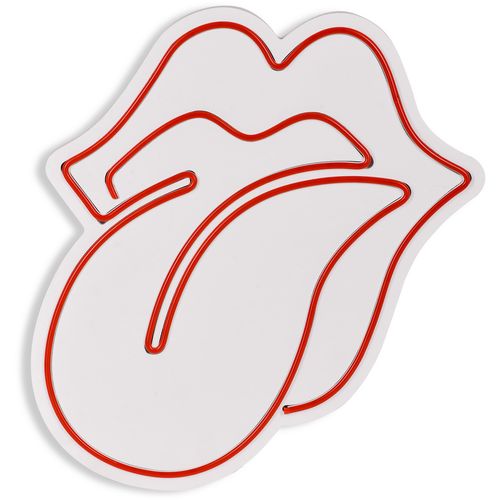 Wallity The Rolling Stones - Crvena dekorativna plastična LED rasveta slika 6