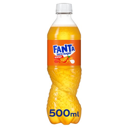 Fanta Orange Zero 0,5l  12komada, XXL slika 2