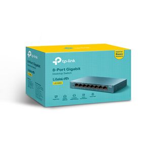 LAN Switch TP-LINK LS108G LiteWave 8port 10/100/1000Mbps