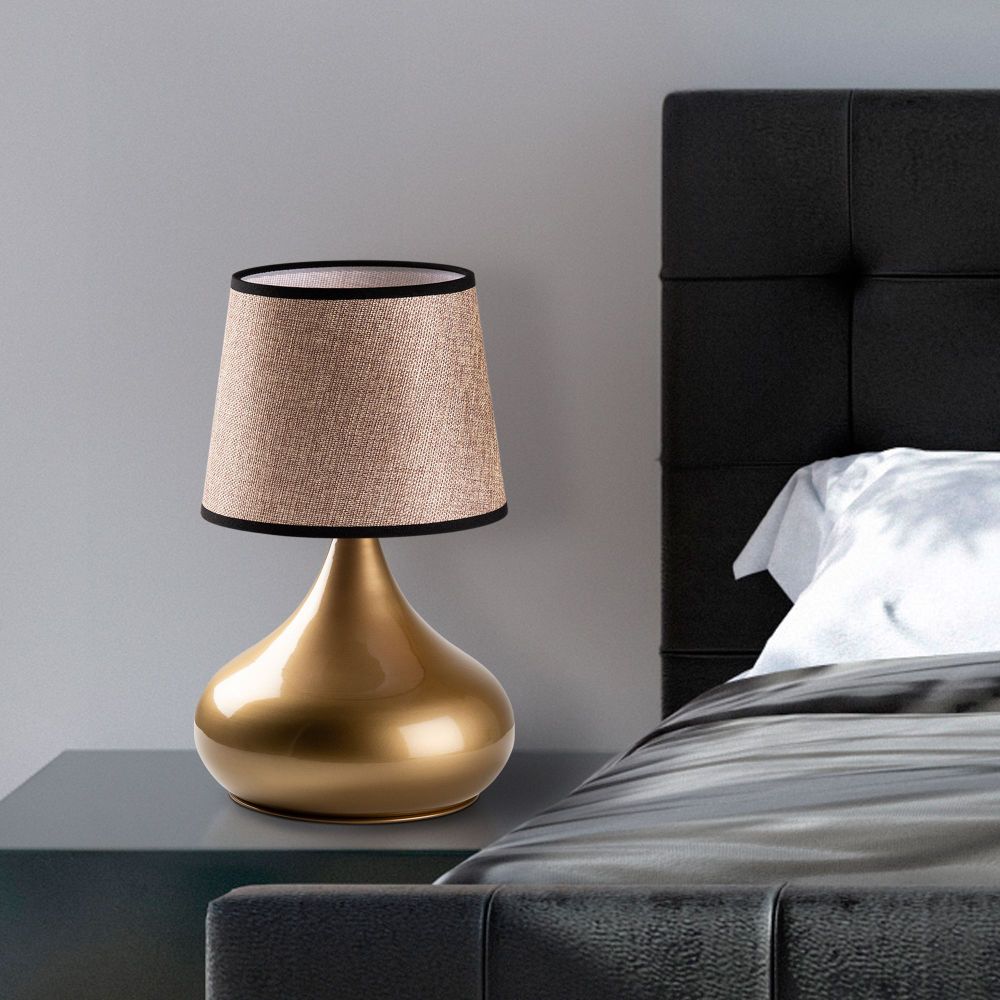 Bulbe - 15466 GoldBeige Stočna Lampa slika 3