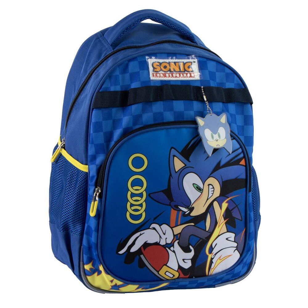 Sonic the Hedgehog ruksak 42 cm prilagodljiv za kolica slika 6