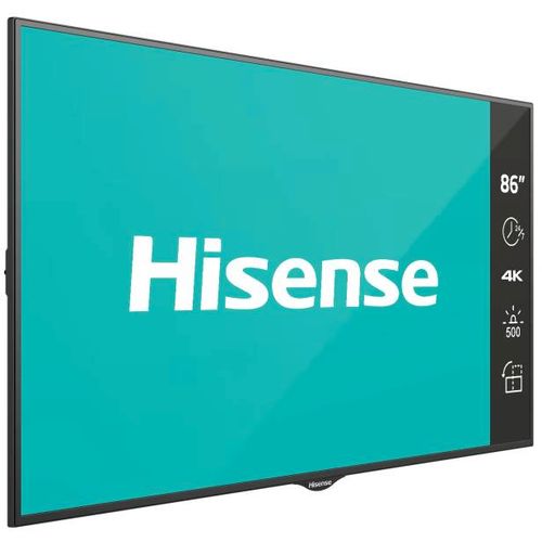HISENSE 86 inča 86BM66AE 4K UHD 500 nita Digital Signage Display - 24/7 Operation slika 3