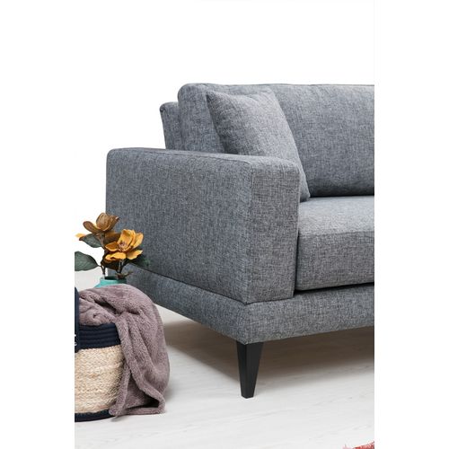 Nordic 3 Seater Dark Grey 3-Seat Sofa-Bed slika 5
