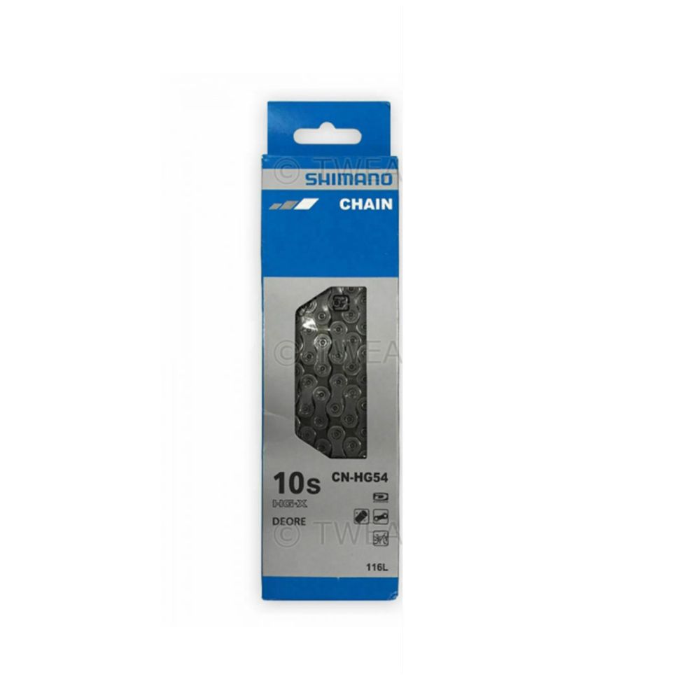 SHIMANO Lanac CN-HG54, SUPER USKI HG za MTB, 10 brzina, 122 poveznice slika 1