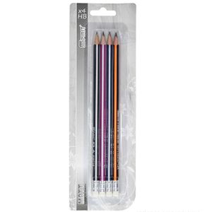 Spirit of Lifestyle Drvena Olovka Matt Triangle 4/1, Blister