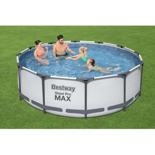 Bestway Pro Max bazen za dvorište 366x100cm sa čeličnim ramom i pumpom 56418 slika 3