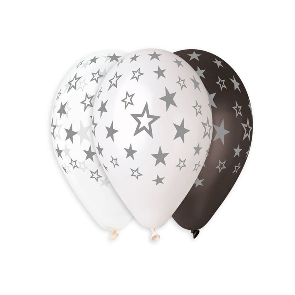 Gms120-778S Baloni Helij Srebro 33 cm, 6/1 slika 1