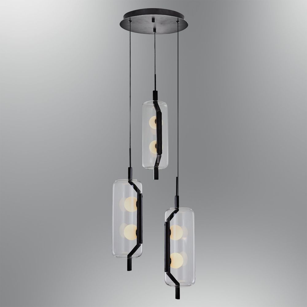 Luster 3436-3A-19 – Crna boja slika 1